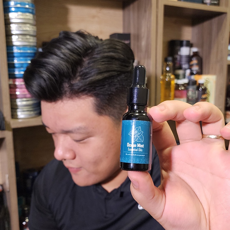 Tinh dầu dưỡng tóc nam Ocean Mint Essential Oils 20ml chuyên dụng dành cho quý ông | Version 2