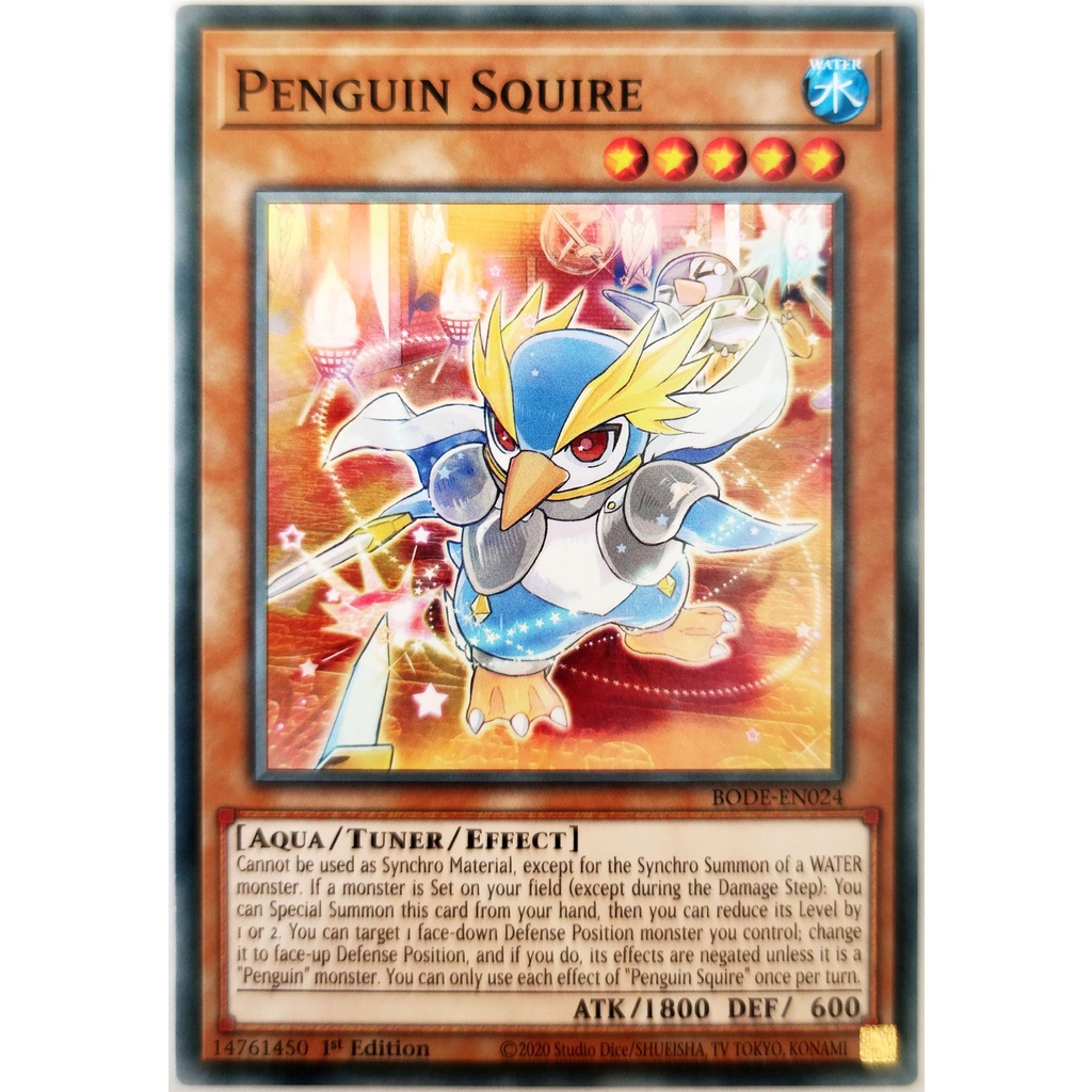 [Thẻ Yugioh] Penguin Squire |EN| Common