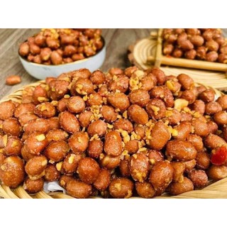 500gr đậu phộng rang tỏi ớt ăn vặt bảo hân