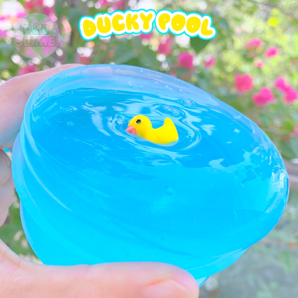 Ducky Pool Slime 200ml - Đồ chơi chất nhờn ma quái vui nhộn, chất slime mới lạ và đã tay