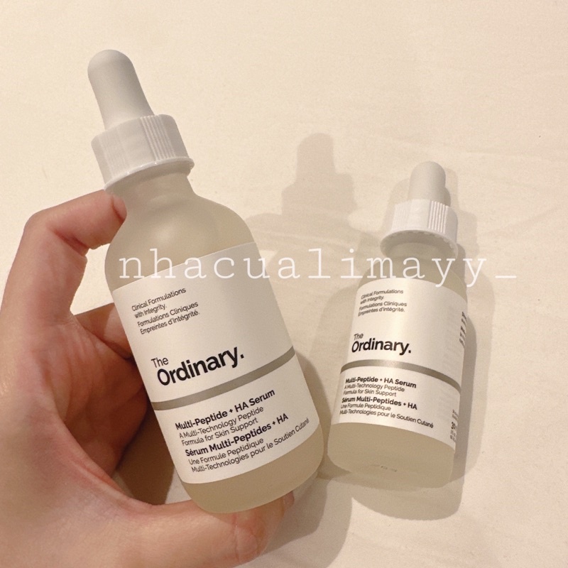 Serum dưỡng ẩm chống lão hoá The Ordinary Multi-peptide+HA
