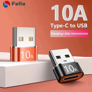 Đầu chuyển đổi 6a 10a usb sang type c otg usb type-c / usb 3.0 sạc nhanh tương thích với macbook xiaomi usb c otg