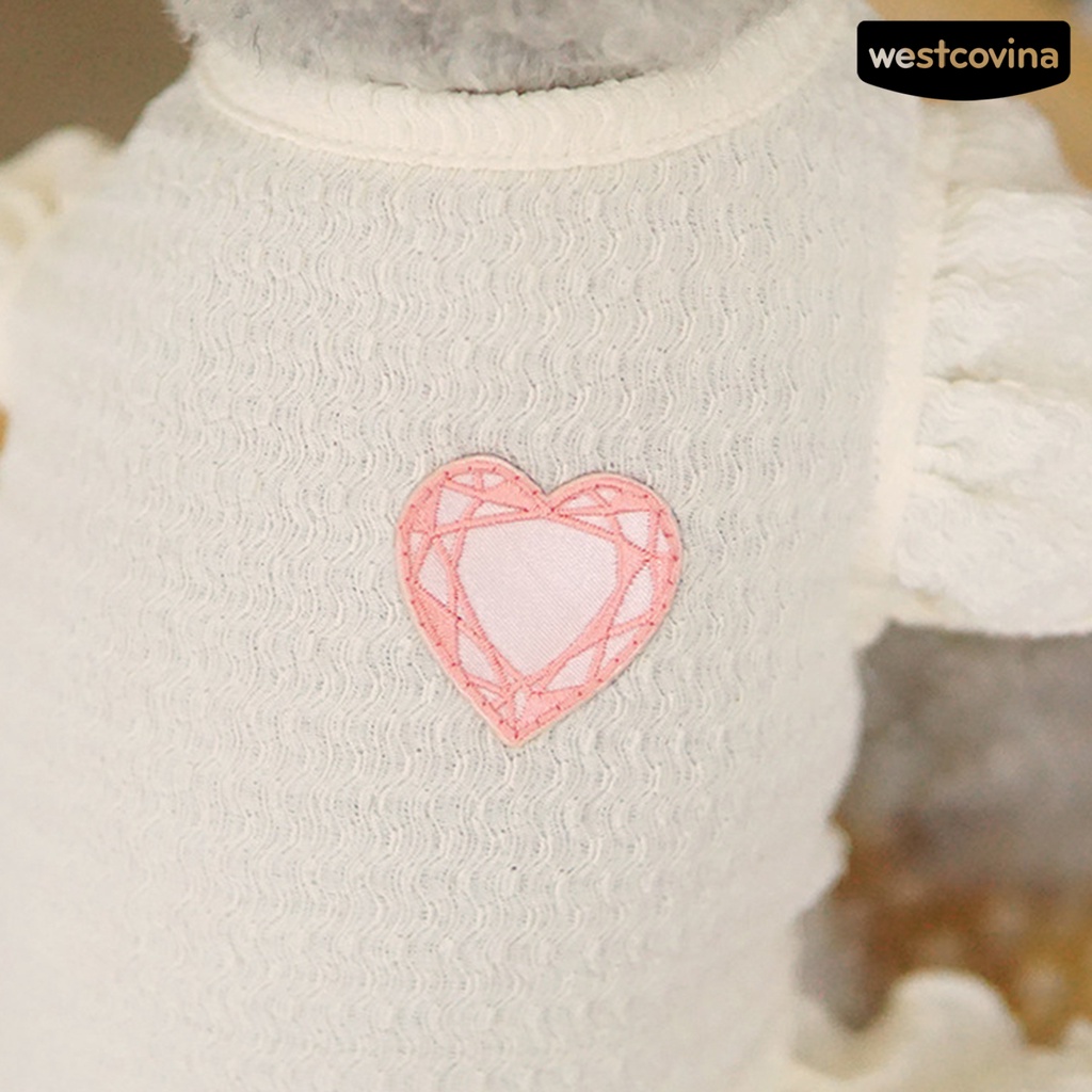 [COD]♘Đầm Mềm Mại Thoáng Khí Thời Trang Mùa Hè Cho Cún Cưng