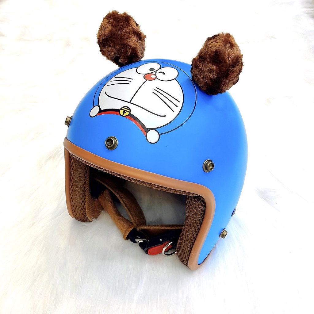 Nón Bảo Hiểm 3/4 PIKACHU Và DOREMON Người Lớn