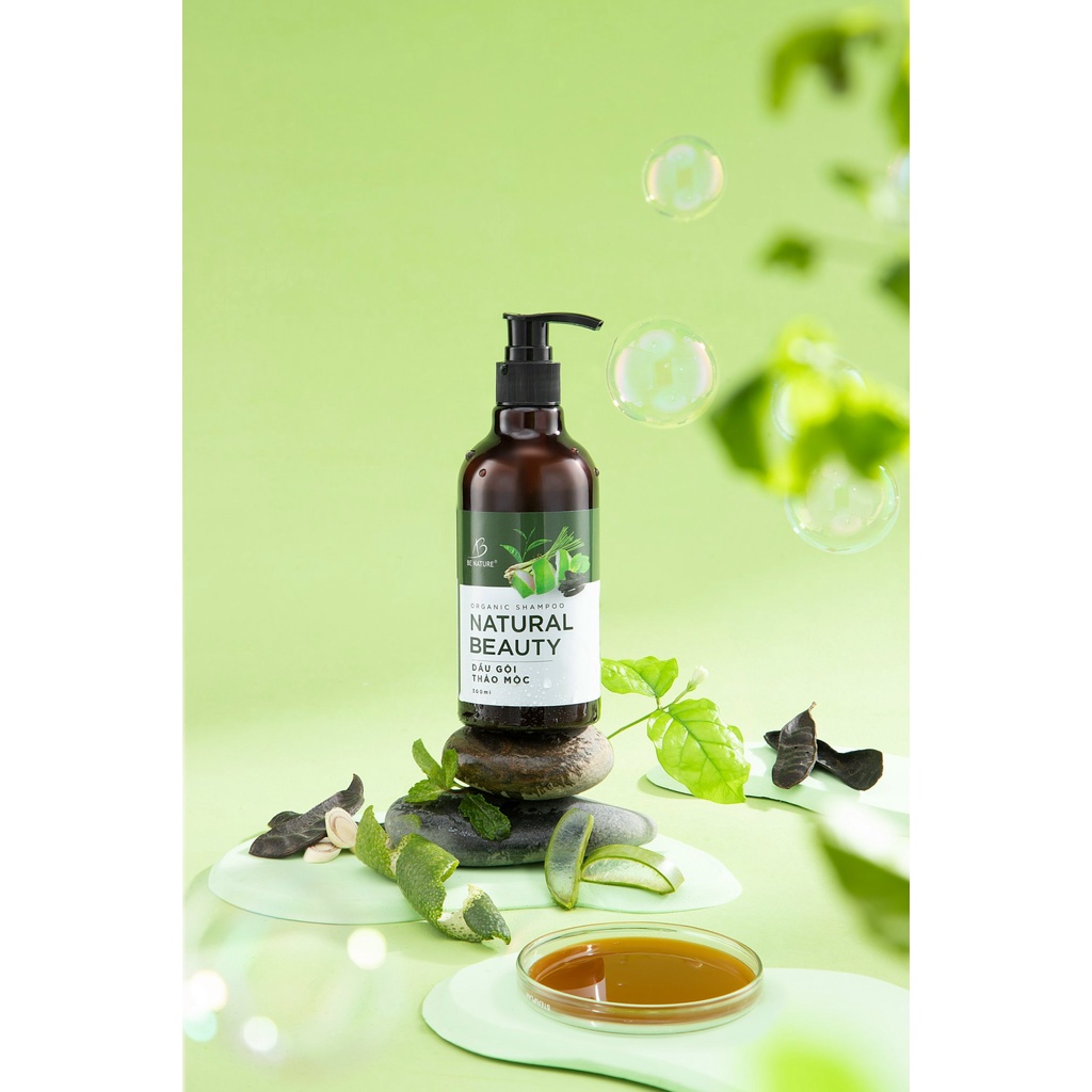 Dầu gội Be Nature Natural Beauty làm sạch và ngăn ngừa rụng tóc 300ml