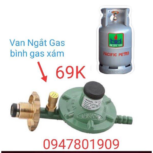 Van ngắt gas + dây dẫn gas inox lắp bình gas xám chính hãng GIÁ RẺ BẤT NGỜ