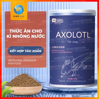 [King Bio] Cám Yee Axolotl - thức ăn dinh dưỡng cho rồng 6 sừng (kỳ nhông nước)