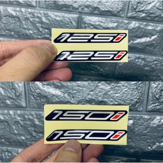 Tem keo nổi 125i - 150i dán trang trí các dòng xe tay ga và xe số.