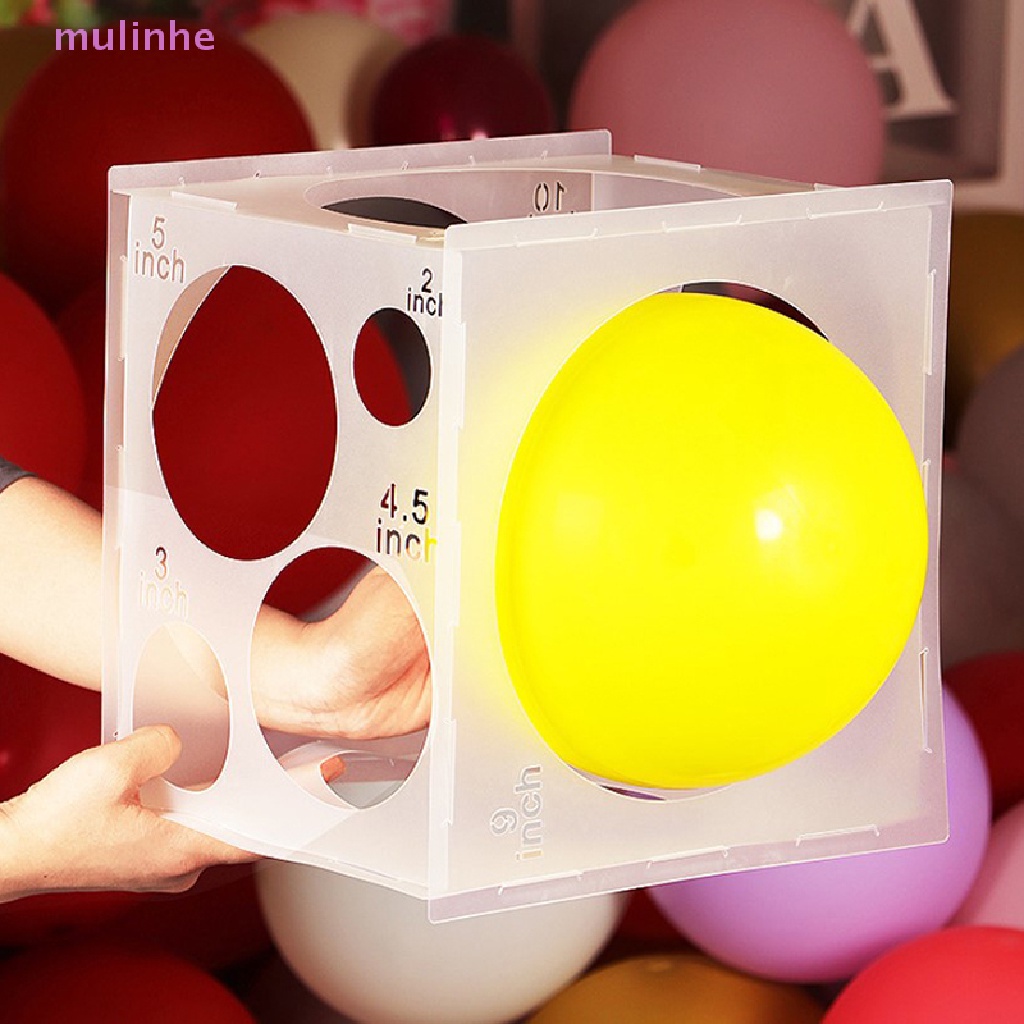 Dụng Cụ Đo Kích Thước Bong Bóng 11 Lỗ 2-10Inch Tiện Dụng