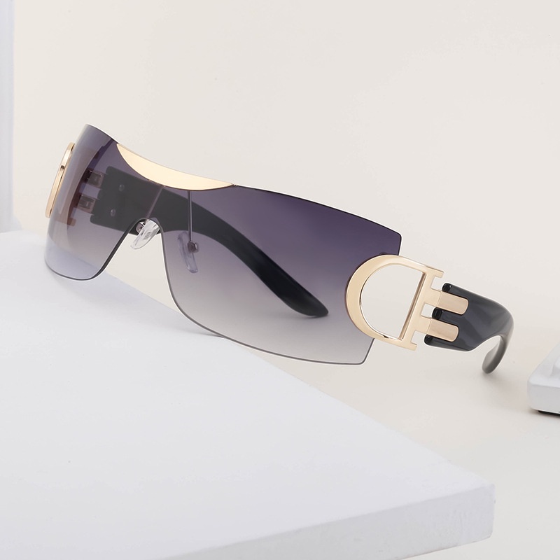 Kính Mát Gọng Kim Loại Thời Trang Cho Nam / Nữ