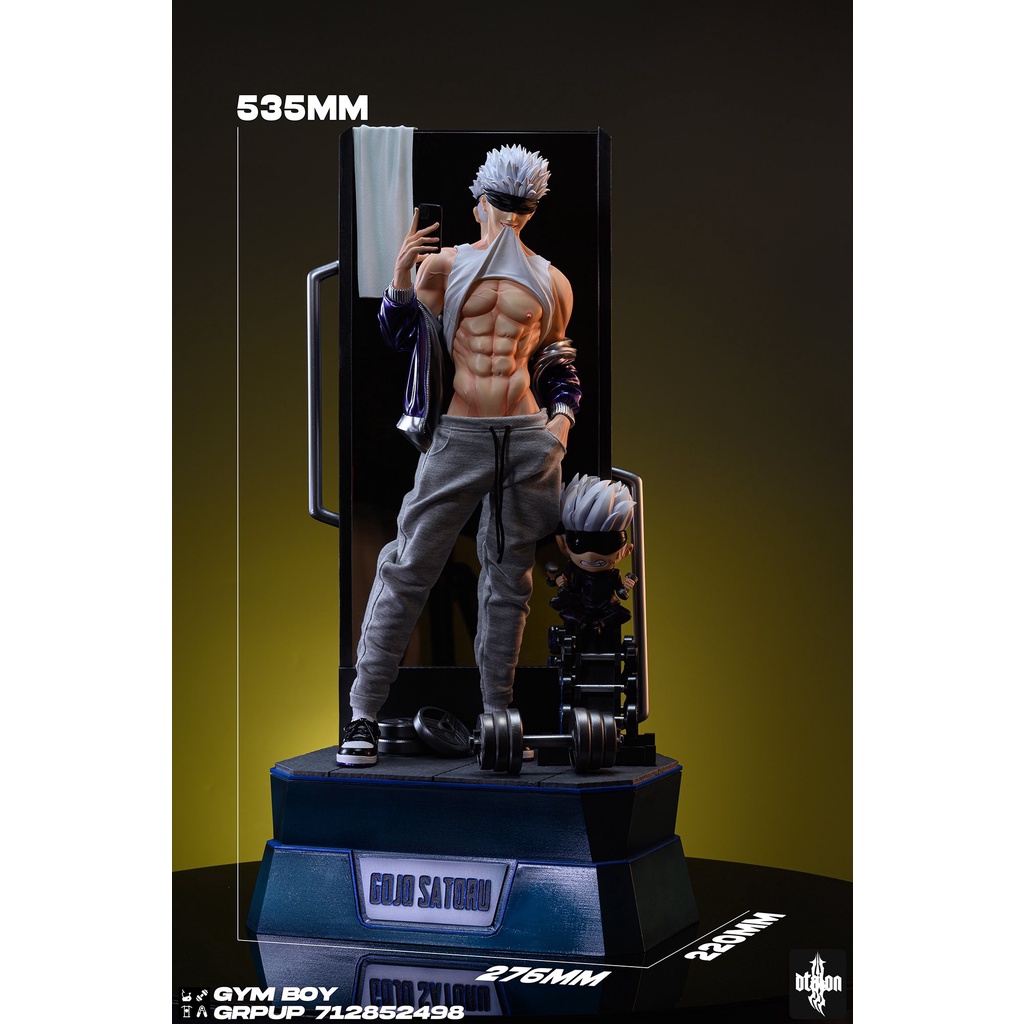 Mô Hình Resin Gojo Satoru Gym Boy - Dtalon Studio