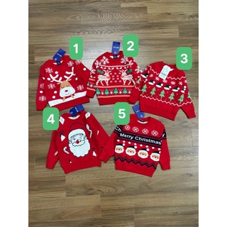 Áo len Noel cho bé trai bé gái