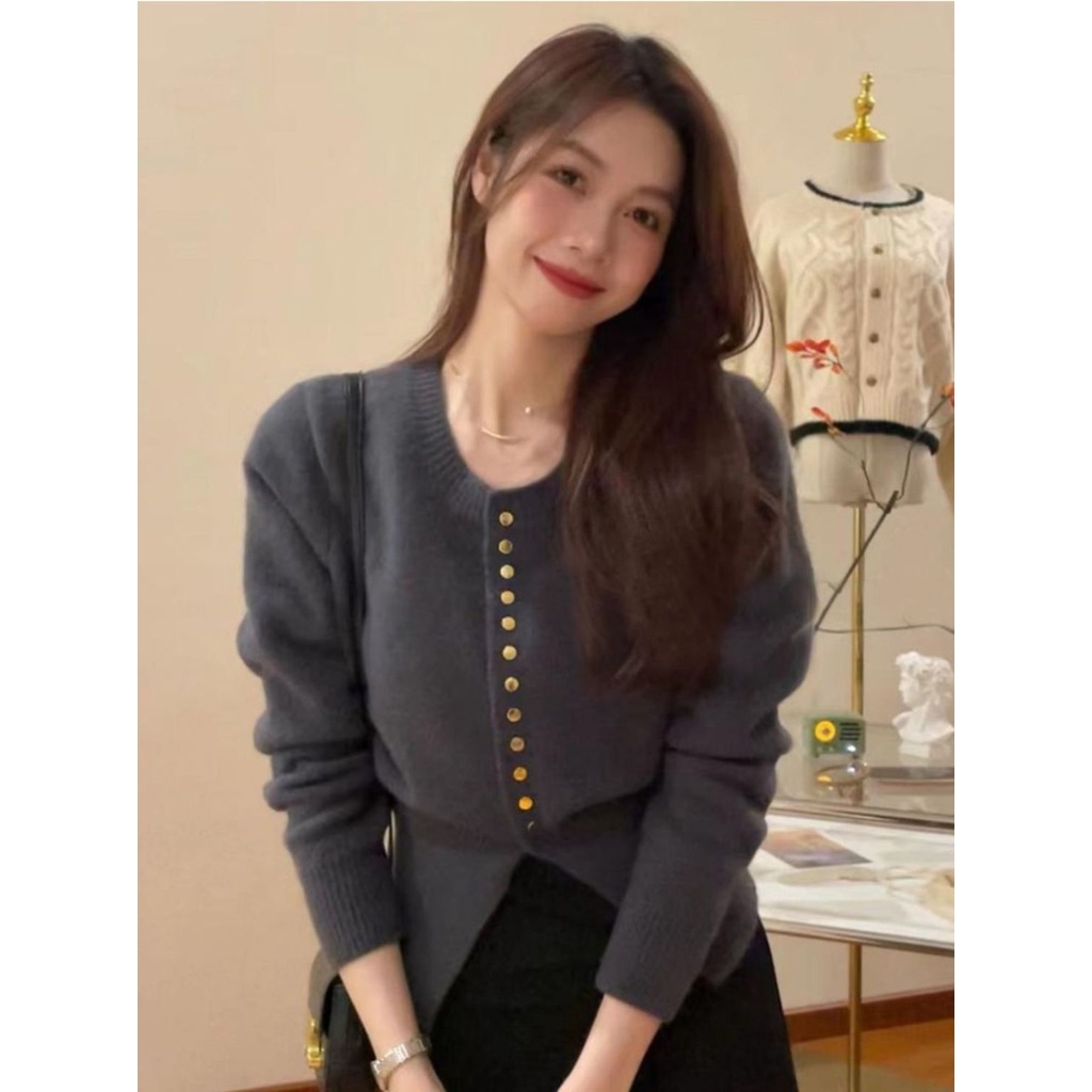 Áo Sweater Thời Trang Cao Cấp Phong Cách Phương Tây Cho Nữ