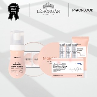 Bộ sản phẩm làm đẹp Moonlook, Kem chống nắng Moonlook, Dung dịch vệ sinh Moonlook, Tế bào gốc, Ngọc tình yêu Moonlook