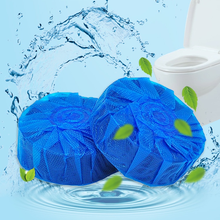 Viên Khử Mùi, Vệ sinh Bồn Cầu Thế Hệ Mới 2X- Viên Thả Xả Toilet Diệt Khuẩn, Tẩy Sạch Vệ Sinh Vết Bám Bẩn