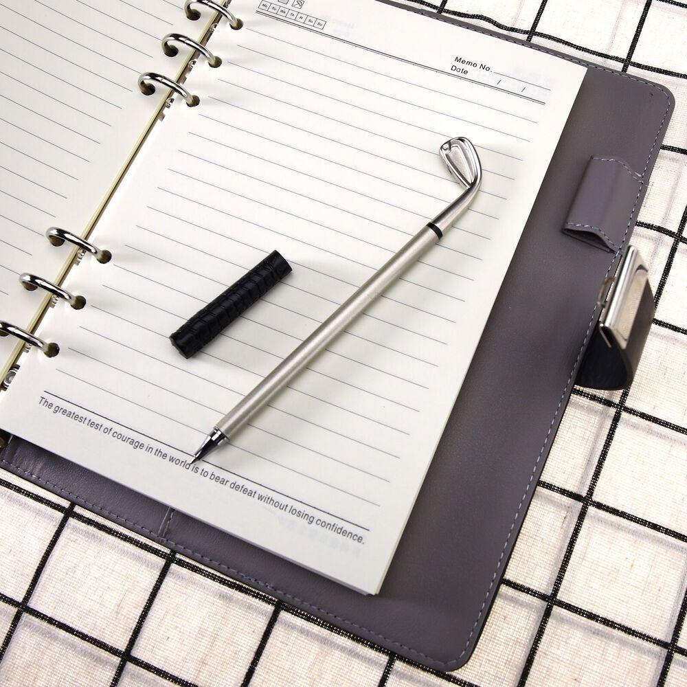 Set 3 Bút Mực Đen / Đỏ / Xanh Hình Gậy Đánh Golf