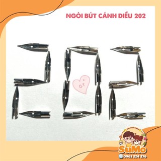 Ngòi thay bút học sinh Cánh Diều 202, 106,107 (có thể lắp cá mập, mặt cười thầy Ánh)