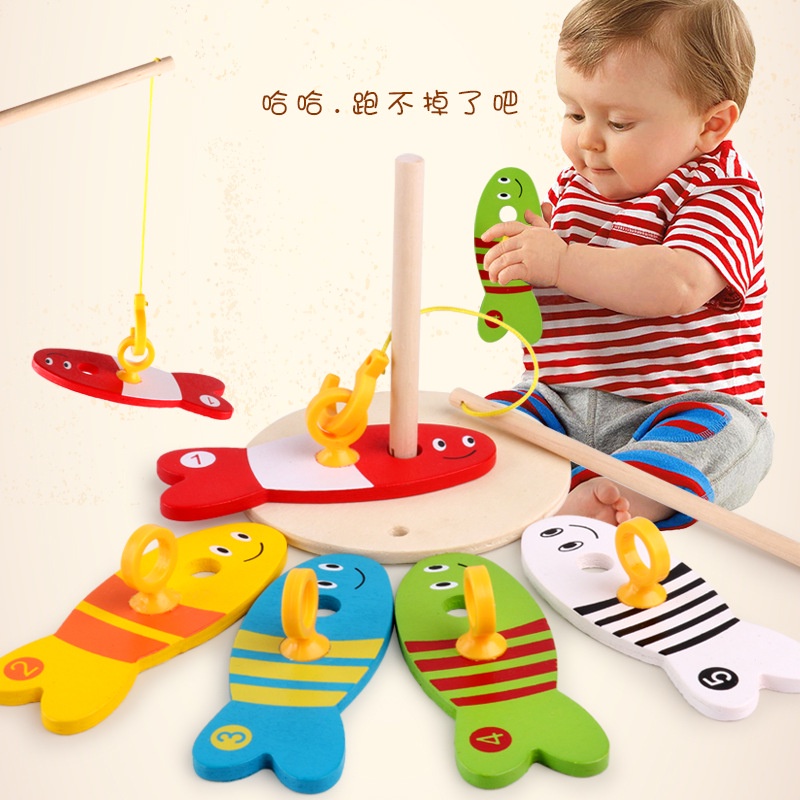 Set câu cá móc 5 con