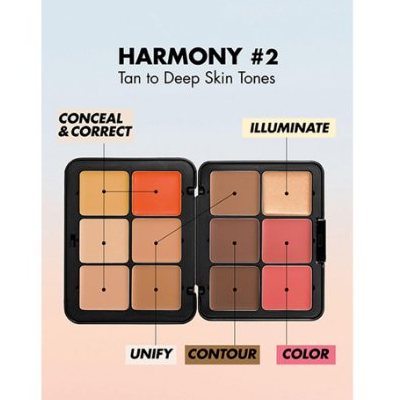 Bảng Má & Nền MUFE HD Skin 12ô