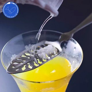 Thìa bỏ đường pha chế absinthe - absinthe spoon bằng thép không gỉ nhiều kiểu dáng