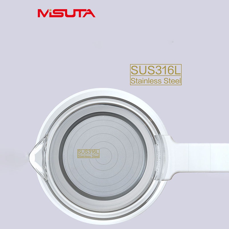 Máy đun nước pha sữa thông minh Misuta giữ nhiệt giữ nhiệt 24 giờ, có điều khiển từ xa chính hãng