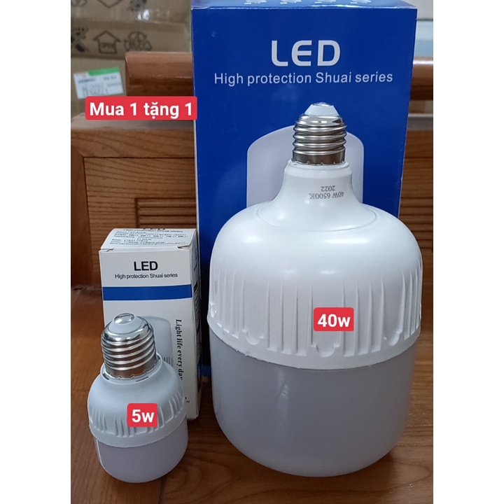 001 Bóng Đèn Led Bulb Trụ Nhựa Đủ Loại Công Suất Siêu Sáng ,Tiết Kiệm Điện | BigBuy360 - bigbuy360.vn