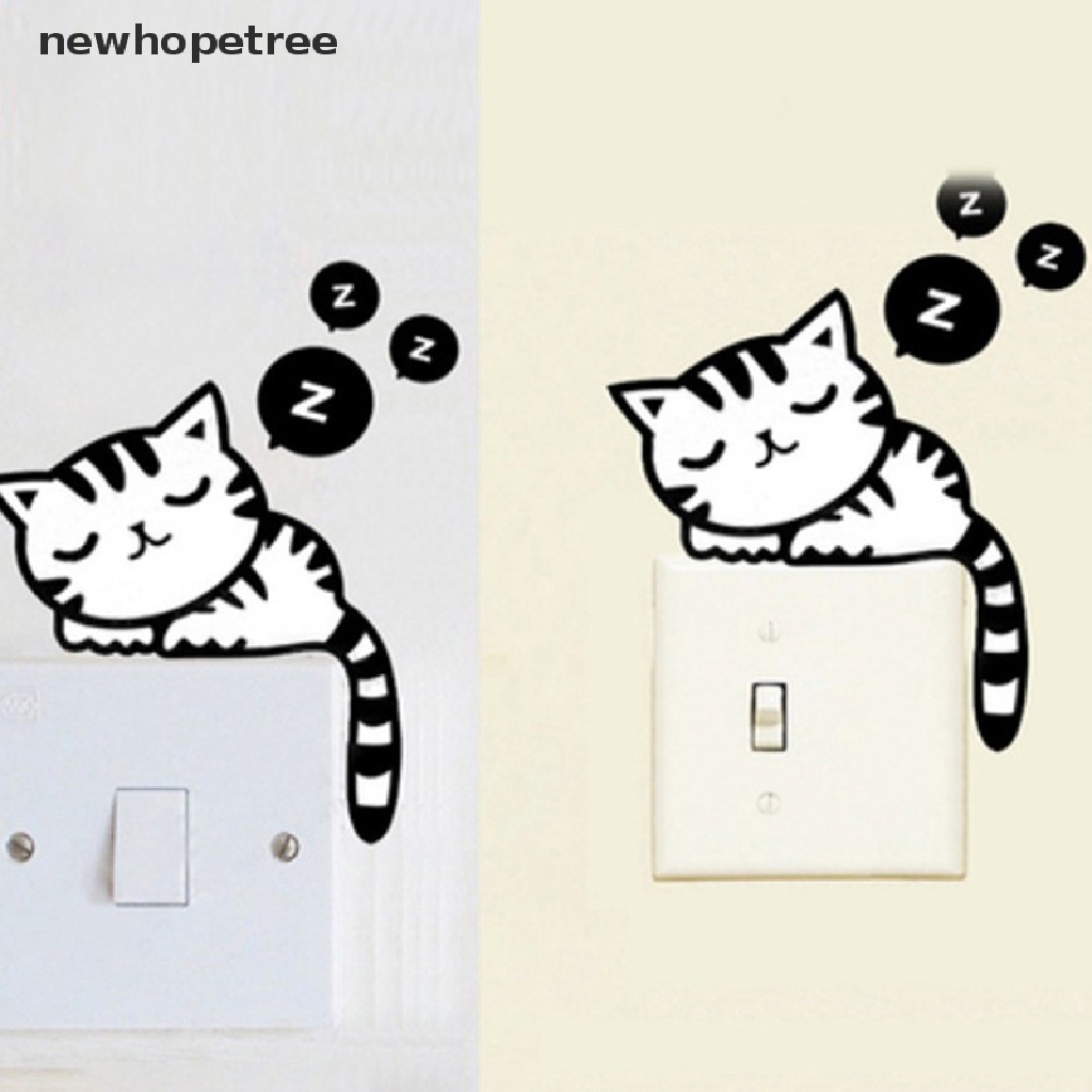 Sticker Dán Công Tắc Trang Trí Phòng Ngủ Cho Bé Hình Động Vật DIY