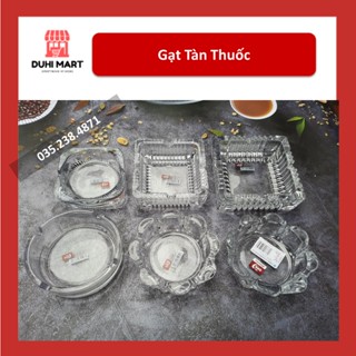 Gạt tàn thuốc lá thủy tinh Glass Ware,gạt tàn thủy tinh vuông,tròn - Duonghieu6789