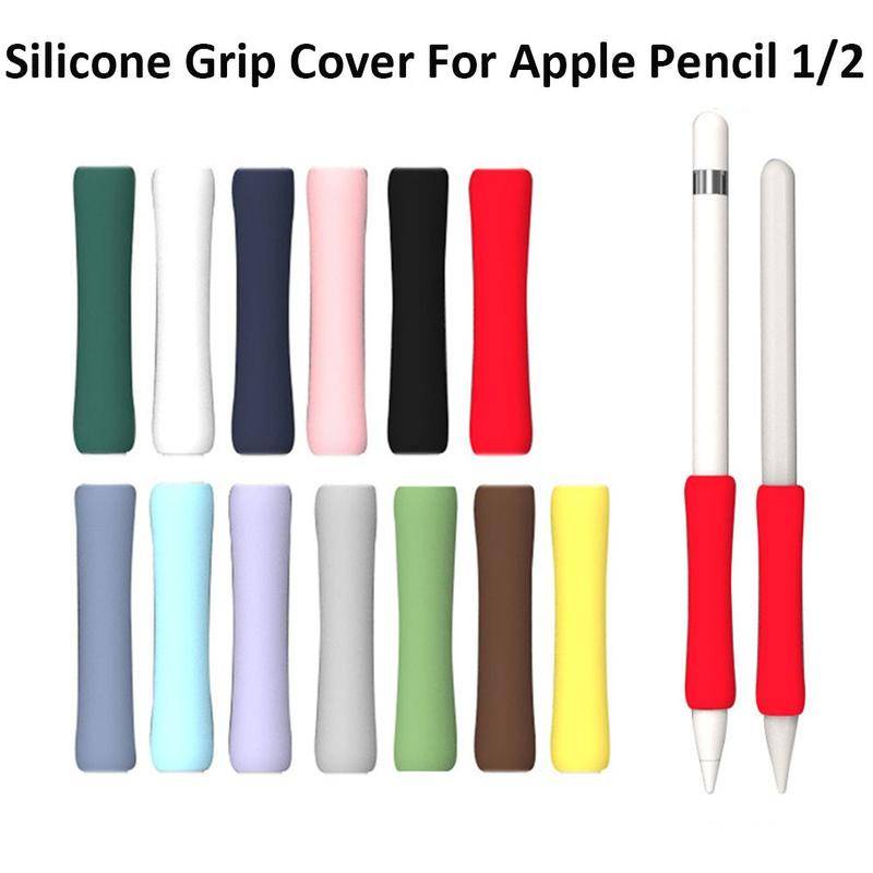 Dành Cho Apple Pencil 1 2 Ốp Lưng Đa Năng Silicon Mềm Chống Trơn Trượt Bảo Vệ Dành Cho Apple Pencil 