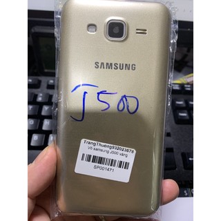 Vỏ lưng samsung J500 vàng