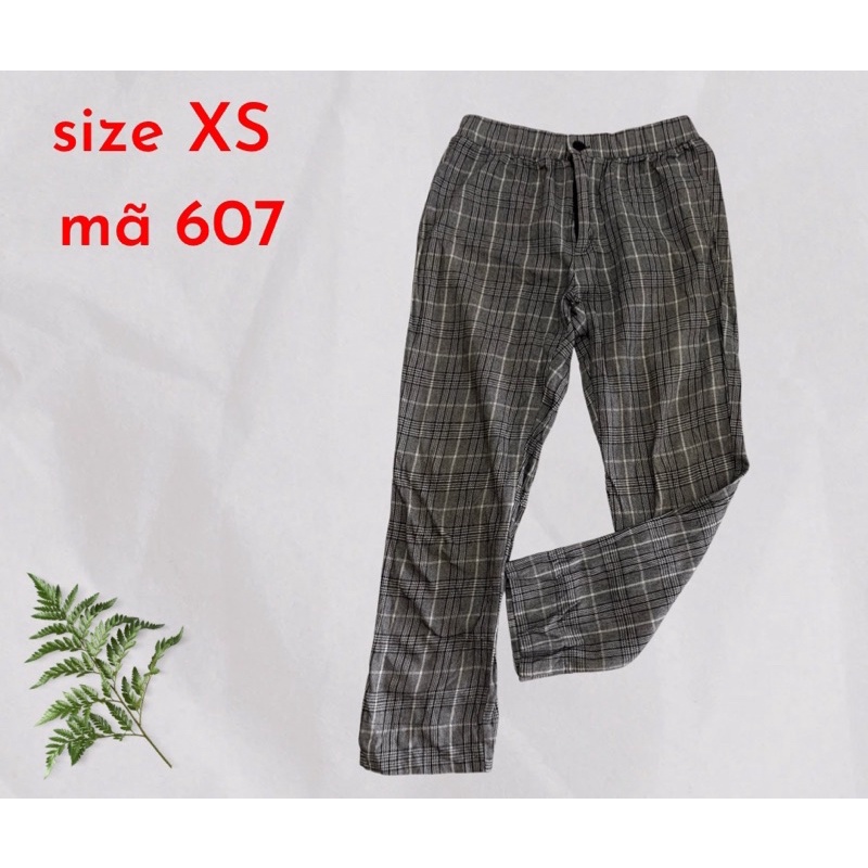 Quần dài vải âu công sở thời trang nữ size XS mã 607