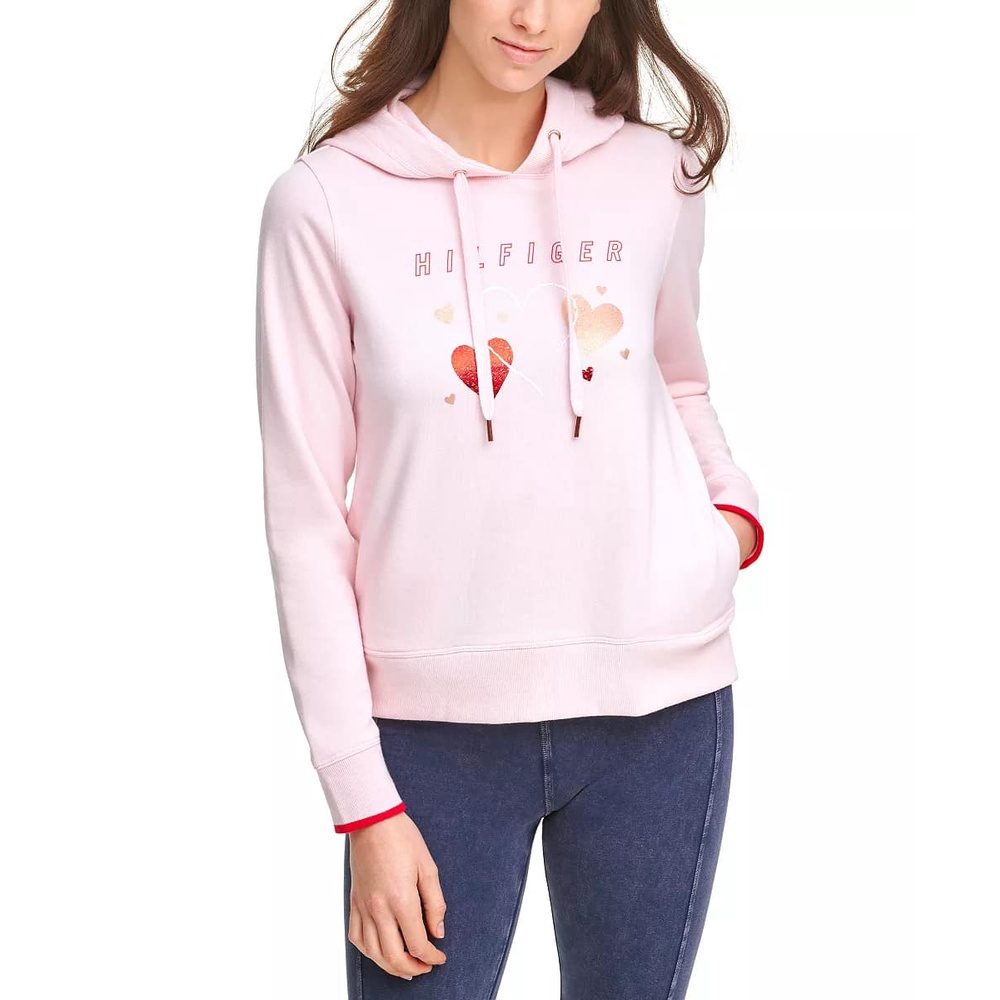 Áo nỉ Hoodie Tommy kiểu dáng đáng yêu, nhiều màu trẻ trung, oversize trên 70kg