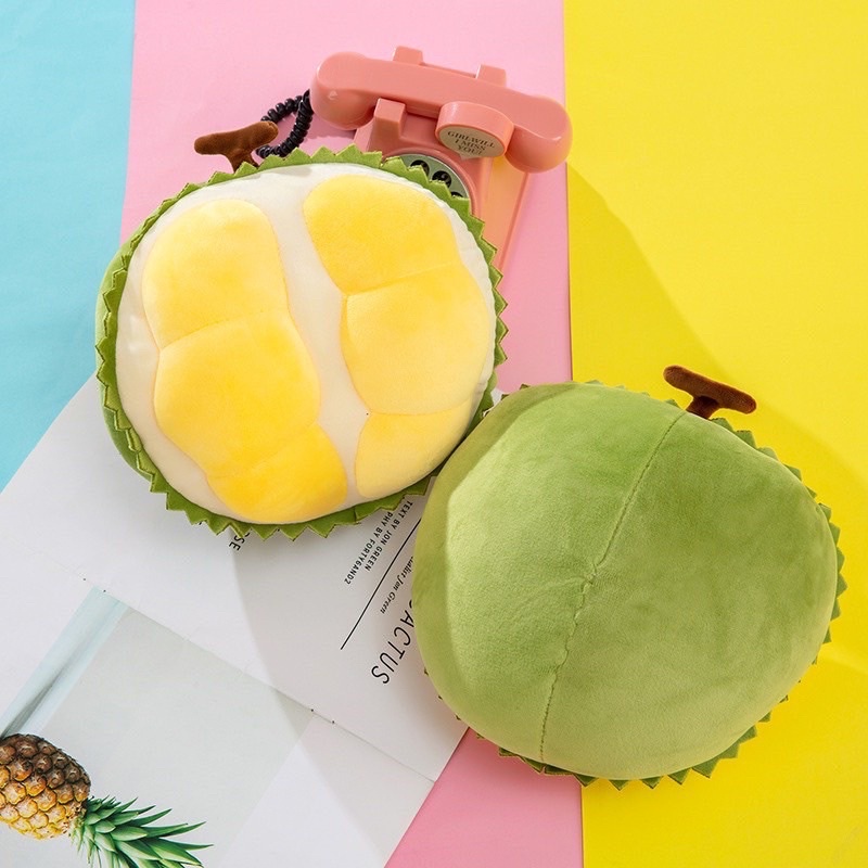 Gấu bông trái sầu riêng thơm ngon, mời bạn ăn nha