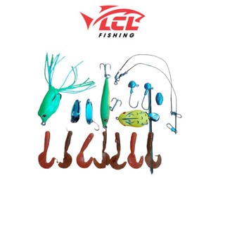 BỘ MỒI HƠI 6 CON MỒI SIÊU NHẠY CÁ KÈM PHỤ KIỆN CHUYÊN CÂU LURE, LÓC, RÔ, MƯƠNG