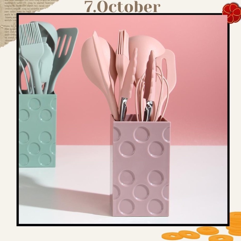 [Sẵn]🌈BỘ DỤNG CỤ LÀM BẾP 8 MÓN🍕