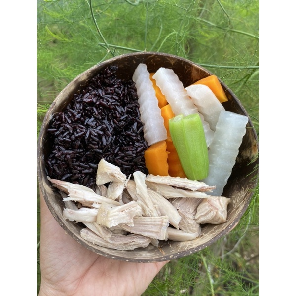 Gạo lứt đen 1kg hút chân không