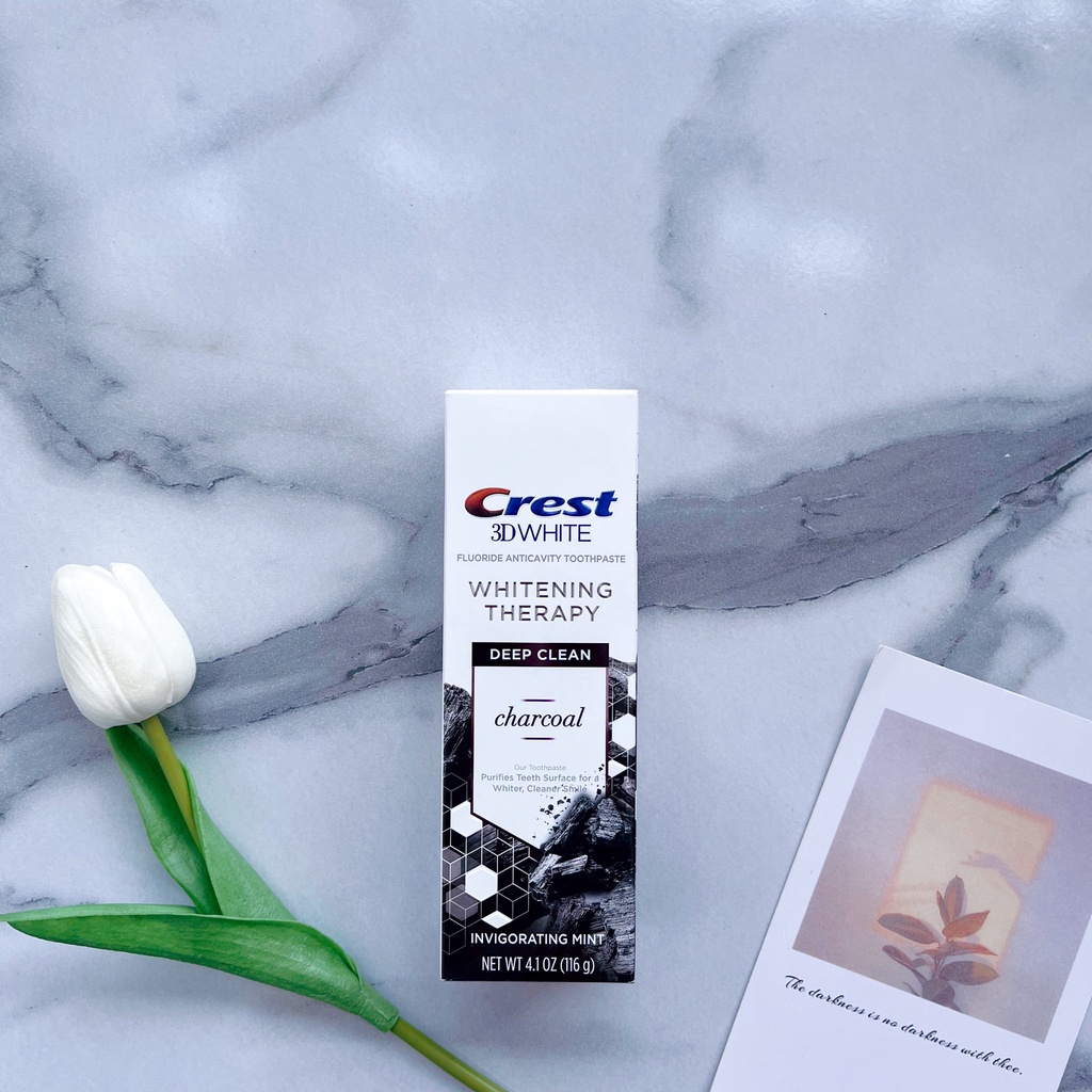 Kem Đánh Răng Crest 3D White làm trắng răng chuyên sâu - Hộp 116gr