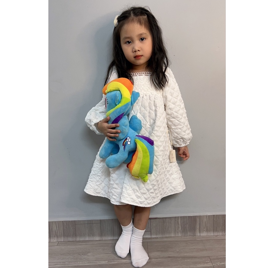 Váy bé gái Sora.bébé Jaimin Dress dáng babydoll chất liệu xốp cao cấp bồng bềnh