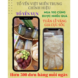 TỔ YẾN VỤN PHỦ CHÂN 💖 FREESHIP 💖 Nhập [YS10] giảm ngay 10k 💖 6 TỔ - 30GRAM