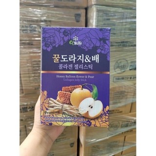 Thạch Lê Hồng Sâm Mật Ong Collagen EL Nutri nhập từ Hàn Quốc
