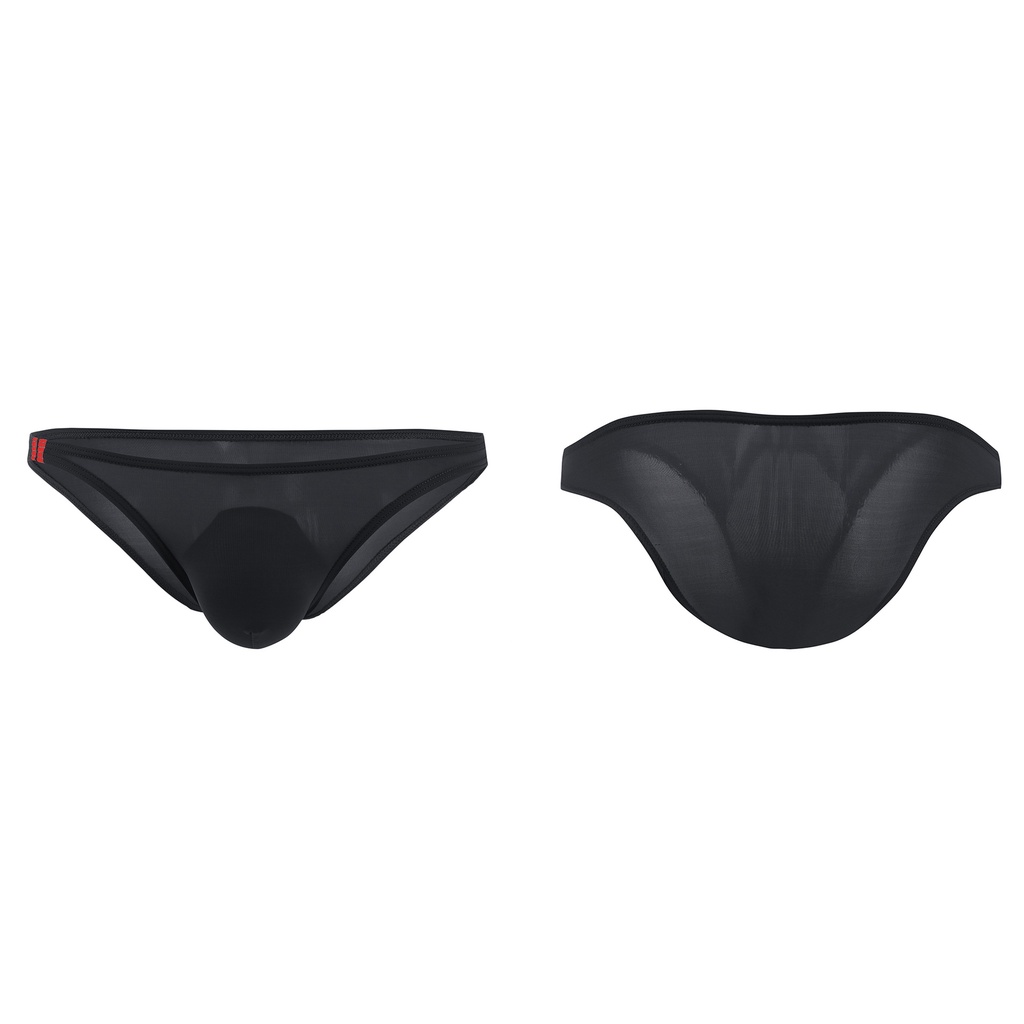 Quần Lót Lưng Thấp Vải Lụa Mỏng Họa Tiết Kẻ Sọc Thời Trang Cao Cấp Cho Nam