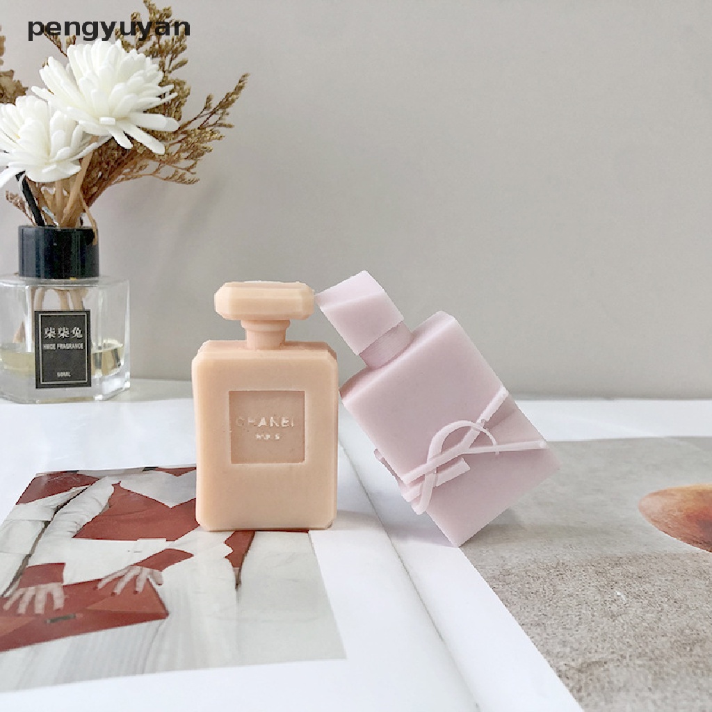 Khuôn Silicone Tạo Hình Chai Nước Hoa Làm Xà Phòng DIY