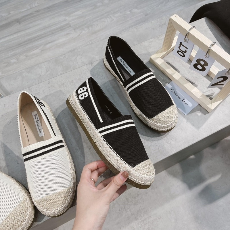 Slip on cói đế kếp siêu êm