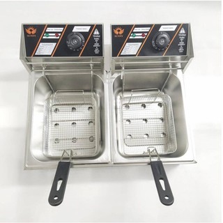 Bếp chiên nhúng điện ngập dầu Sunny dung tích 12L 6L nồi chiên ngập dầu
