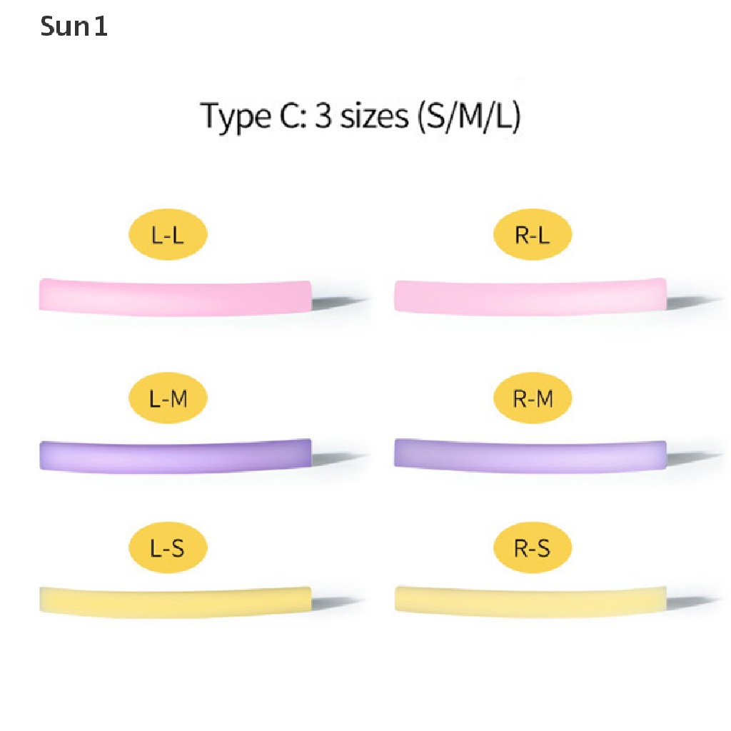 Set 8 Cặp Đệm Silicone Uốn Cong Lông Mi Tái Sử Dụng Tiện Lợi