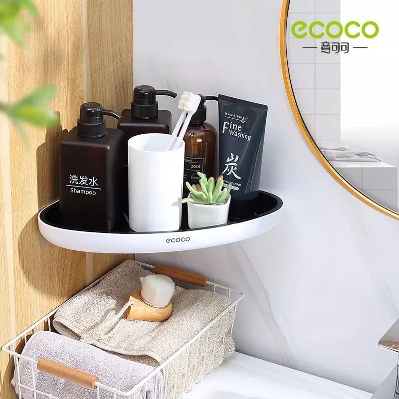 Kệ góc nhà tắm ecoco , kệ để đồ nhà tắm đa năng cao cấp