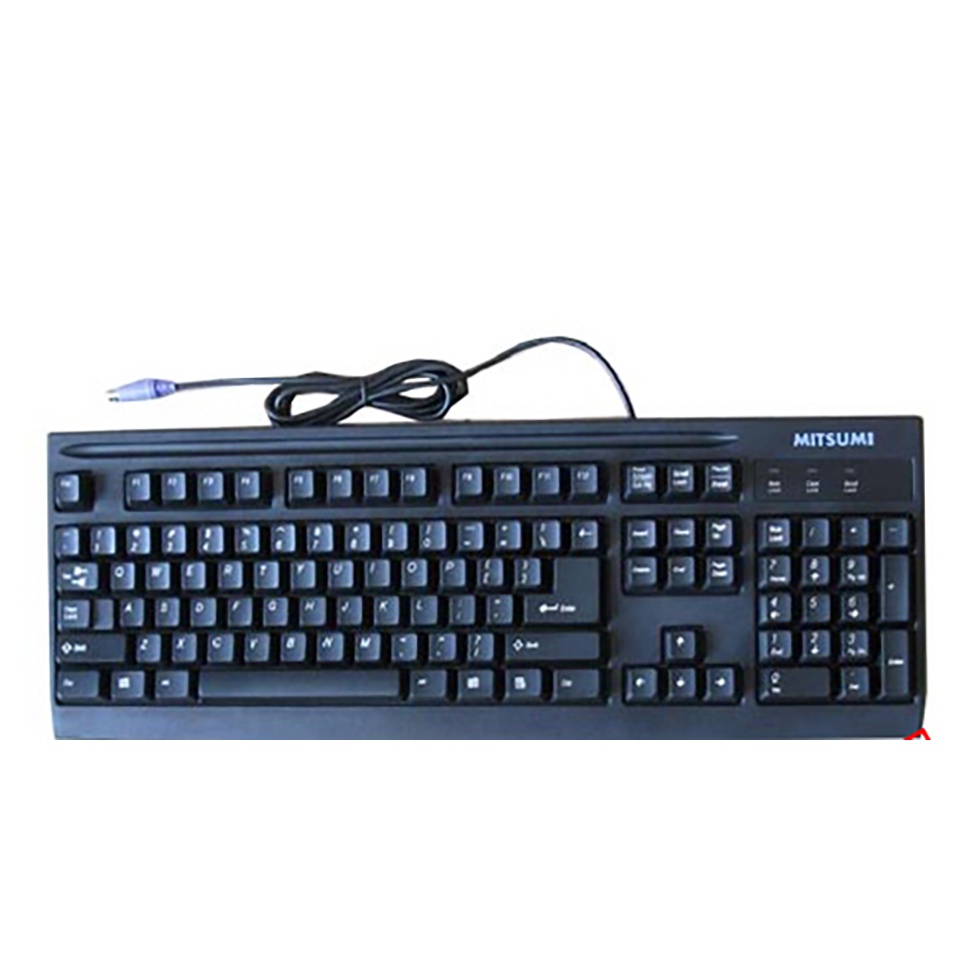 Bàn phím Keyboard MITSUMI mẫu mới (Cổng PS2)