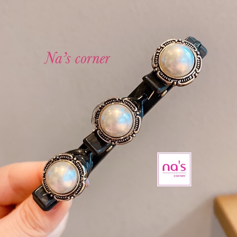 Kẹp Tóc Nơ Vải Nhung ,Bện Tóc Mái Phong Cách Hàn Quốc Xinh Xắn Dễ Thương Dành Cho Bé Gái