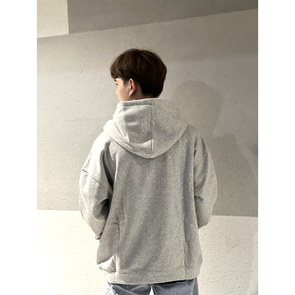 Áo hoodie nam nữ form rộng nỉ bông dây rút ANH MỸ phong cách Hàn Quốc 02