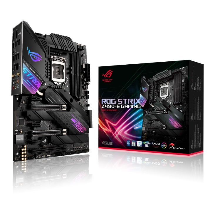 Mainboard Asus ROG Strix Z490 E Gaming  - Bo mạch chủ Intel socket LGA 1200 (Hàng nhập Mỹ)